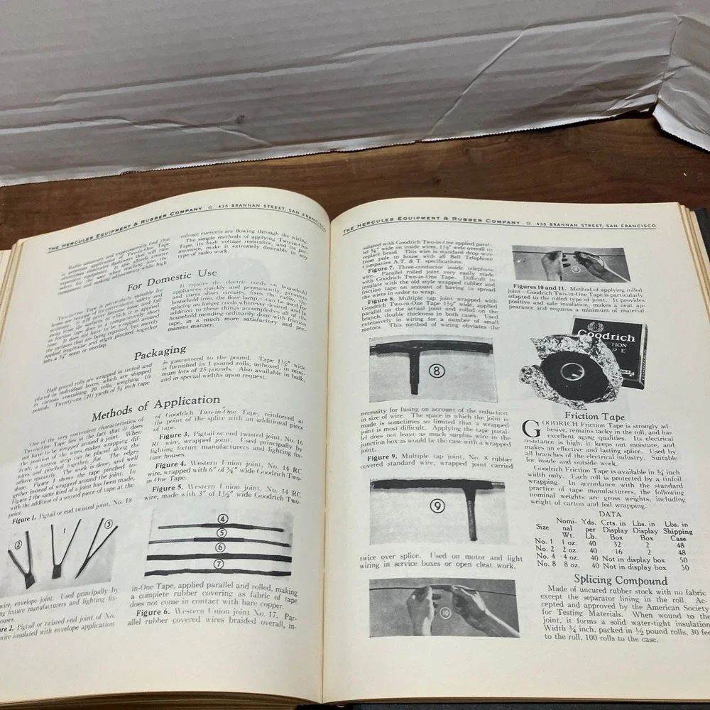 Hercules Equipment & Rubber Co. Catalog Industrial Products 1942 San Francisco